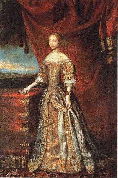 unknow artist Portrait of Charlotte Amalie von Hessen-Kassel